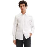 Camisetas estampada blancas manga larga Desigual talla XL para hombre 