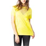 Camisetas amarillas rebajadas Desigual talla S para mujer 