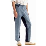 Jeans azules de corte recto Desigual talla XS para hombre 