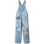 Jeans infantiles azules de algodón Desigual de materiales sostenibles para niña 