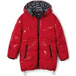 Desigual Padded_Letters 3194 Chilli Chile, Red, 4 Years Muchachas