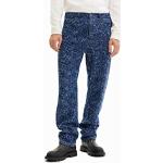 Vaqueros y jeans azul marino de denim Desigual rotos talla XS para hombre 