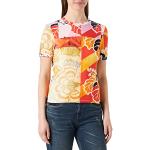 Camisetas estampada multicolor Desigual talla L para mujer 