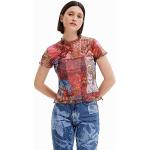 Desigual TS_Bora 9019 Tutti Fruti Camiseta, Material de Acabados, M para Mujer