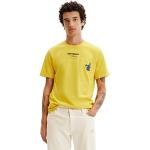 Camisetas amarillas Desigual talla M para hombre 
