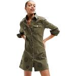 Vestidos informales verdes rebajados informales Desigual talla XS para mujer 