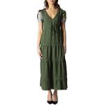 Vestidos verdes de organza tallas grandes informales Desigual talla XXL para mujer 