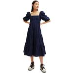 Vestidos informales azules con escote cuadrado informales Desigual talla M de materiales sostenibles para mujer 
