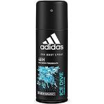 Desodorantes con menta spray adidas Ice Dive para hombre 