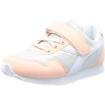 Sneakers rosas de sintético con velcro con velcro informales Diadora Simple Run talla 29,5 para mujer 