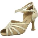 Zapatos dorados de baile latino de verano Diamant talla 42 para mujer 
