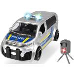 Dickie Toys- Citroën SpaceTourer Coche, Trampa Radar, Control, autobús de policía, Escala 1:32, Color Plateado y Azul (203713010)