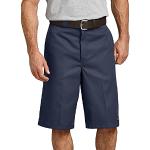 Pantalones cortos azul marino de tela asargada Dickies talla XS para hombre 