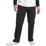 Pantalones chinos negros ancho W40 rockabilly Dickies talla M para hombre 