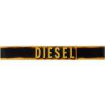 Cinturones negros de cuero con hebilla  rebajados largo 85 sexy con logo Diesel para mujer 