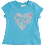 Camisetas azules de algodón de manga corta infantiles Diesel 6 años para bebé 