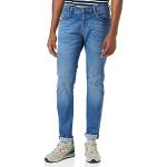 Jeans stretch azules ancho W33 Diesel para hombre 