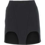 Minifaldas negras de algodón rebajadas mini formales Dion Lee talla XL para mujer 