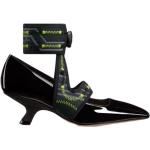Zapatillas negras de cuero de piel rebajadas Dior talla 39 para mujer 