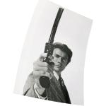 Dirty Harry Clint Eastwood Movie Poster Tamaño 11" x 17" (28 x 43 cm) Arte Decorativo sin Marco Regalo Lienzo Póster