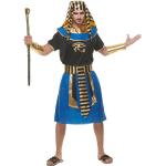 Disfraces azules de poliester de faraón talla XL para mujer 