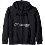 Disfraces negros de encaje de policía de encaje talla S para mujer 