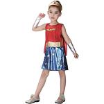 Disfraces rojos de poliester de superhéroe Wonder Woman talla L para mujer 