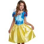 Disfraces de satén de Halloween infantiles Princesas Disney 8 años para niña 