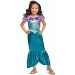 Disfraces azules de  princesa infantiles rebajados La Sirenita Ariel 4 años para niña 