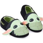 Zapatillas de casa negras de goma Star Wars Yoda Baby Yoda para navidad talla 35 infantiles 