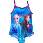 Bañadores infantiles azules Frozen Elsa con volantes 24 meses para niña 