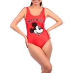 Trajes rojos de baño Disney Mickey Mouse vintage talla L para mujer 