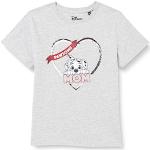 Disney Bodalmats001 Camiseta, Gris Melange, 10 años Unisex Adulto