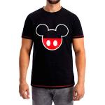 Camisetas negras Disney Mickey Mouse talla M para hombre 