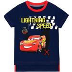 Camisetas multicolor de manga corta infantiles Disney Lightning McQueen 7 años 