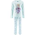 Disney Elsa Pijamas para Niña, Camiseta y Pantalon Largo Conjunto 2 Piezas para Niña, Diseño Frozen Pijama Algodon Suave Verde, Regalo Pijama Niñas | Talla 5 Años - Verde