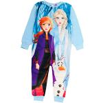 Pijamas peto intantiles azules celeste Frozen Elsa 8 años para bebé 