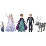 Figuras multicolor de películas Frozen Elsa 3-5 años 