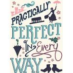Disney Mary Poppins-Practically Perfect in Every Way - Lienzo impreso (60 x 80 cm), multicolor