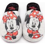 Zapatillas de casa grises de sintético Disney con logo talla 40,5 para mujer 