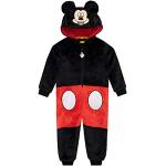 Pijamas infantiles negros de poliester Disney Mickey Mouse 3 años 