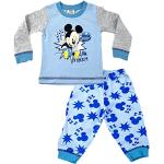 Disney Pijama para bebé Mickey Mouse y Donald Duck, Mickey Mouse-cutie, 12 meses