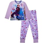 Disney Pijama para niñas de 3 a 12 años de edad, diseño de Anna Elsa Olaf