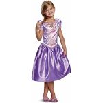 Disfraces morados de satén de Halloween infantiles Princesas Disney 8 años para niña 