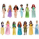 Mattel Disney Princess, Pack 13 Muñecas princesas de moda, ropa brillante y accesorios, regalo para niños y niñas +3 años (HPG74)