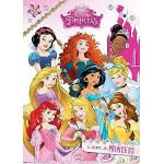Pósters multicolor de cartón Princesas Disney metálico 