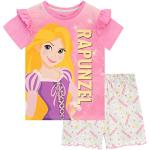 Pijamas multicolor de manga corta infantiles Disney con volantes 5 años para niña 