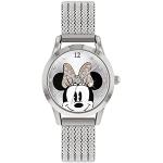 Relojes de acero inoxidable de pulsera rebajados Disney Cuarzo Clásico para mujer 