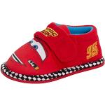 Pantuflas botines rojas Disney Lightning McQueen a cuadros talla 28 infantiles 
