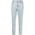 Jeans pitillos azules de algodón rebajados ancho W24 largo L30 Frame denim para mujer 